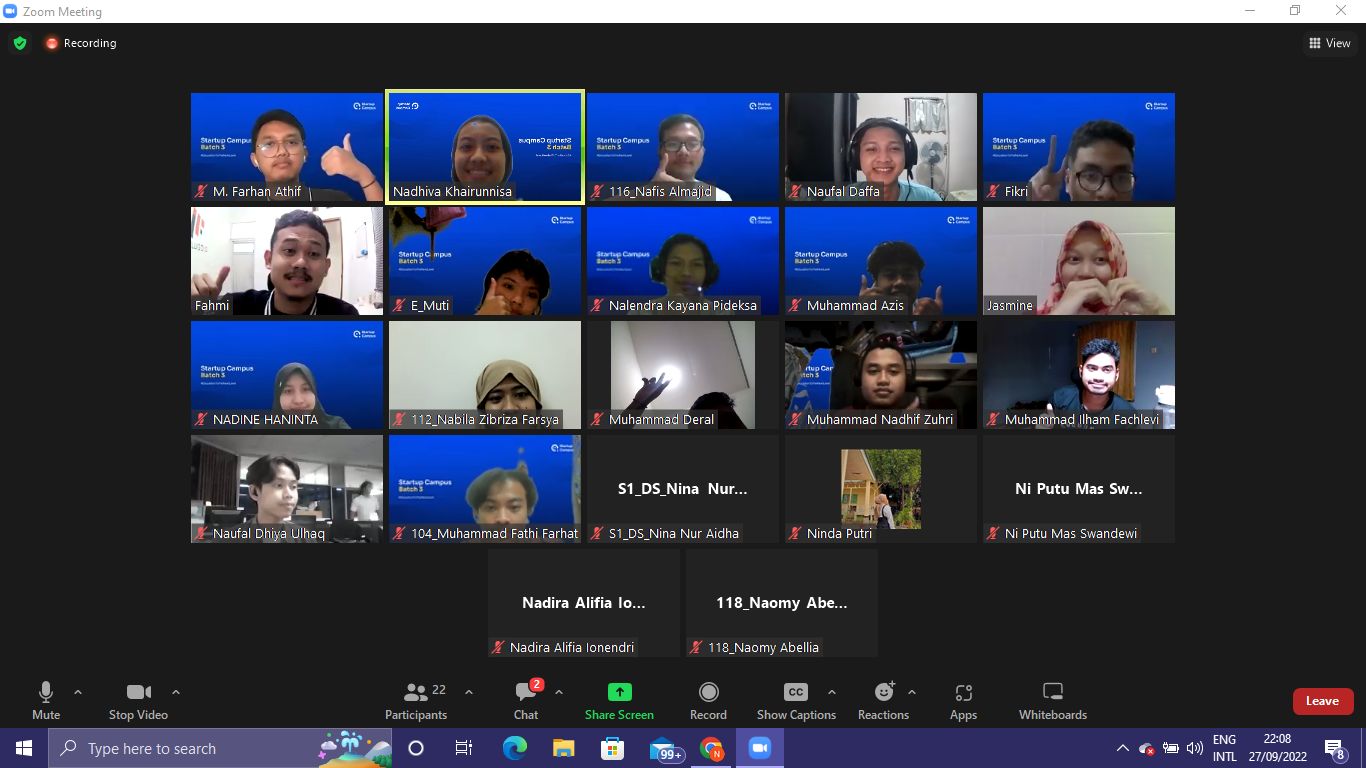 Online Teaching Session